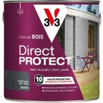 V33 - peinture bois ext�rieur direct protect� anthracite satin 2l