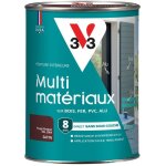 V33 - peinture extrieure multi - matriaux rouge basque ral 3004 satin 1, 5l