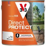 V33 - peinture fer extrieur direct protect noir ral 9005 brillant 2l
