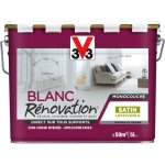 V33 - peinture intrieure blanc rnovation blanc satin 5l