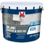 V33 - peinture intrieure garage et sous - sol blanc mat 10l