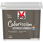 V33 - peinture multi - supports colorissim satin moka 1 l