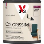 V33 - peinture murale intrieure colorissim farine de seigle velours 0, 5l