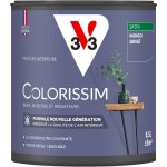 V33 - peinture murale int�rieure colorissim� indigo gris� satin 0, 5l