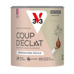 V33 - peinture murale intrieure coup d'clat argile verte mat poudr 0, 5l