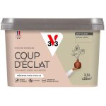 V33 - peinture murale intrieure coup d'clat argile verte mat poudr 2, 5l