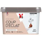 V33 - peinture murale intrieure coup d'clat blanc talc mat poudr 2, 5l