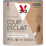 V33 - peinture murale int�rieure coup d'�clat� caramel doux mat poudr� 0, 5l