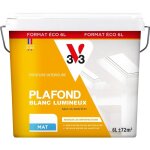 V33 - peinture plafond blanc lumineux blanc mat 6l