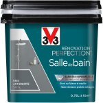 V33 - peinture salle de bain rnovation perfection gris anthracite satin 0, 75l