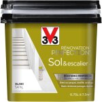 Peinture sols & escaliers r�novation perfection� v33 blanc satin 0, 75l