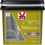 V33 - peinture sols & escaliers r�novation perfection� carbonnate satin 0, 75l
