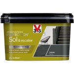 V33 - peinture sols & escaliers rnovation perfection tarmac satin 2l