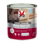 V33 - sous - couche lasure bois intrieur et extrieur bois noircis 0. 5 l incolore