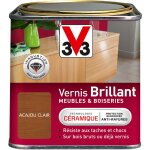 V33 - vernis intérieur meubles et boiseries acajou clair brillant 0, 5l V33 - vernis intérieur meubles et boiseries acajou clair brillant 0, 5l