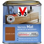 V33 - vernis intérieur meubles et boiseries acajou clair mat 0, 5l V33 - vernis intérieur meubles et boiseries acajou clair mat 0, 5l