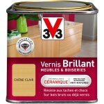 V33 - vernis intrieur meubles et boiseries chne clair brillant 0, 5l