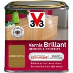 V33 - vernis intérieur meubles et boiseries chêne moyen brillant 0, 5l V33 - vernis intérieur meubles et boiseries chêne moyen brillant 0, 5l