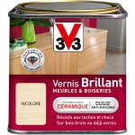 V33 - vernis intrieur meubles et boiseries incolore brillant 0, 5l