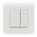 Legrand - variateur mosaic 600w à griffes blanc complet avec plaque 099212 Legrand - variateur mosaic 600w à griffes blanc complet avec plaque 099212