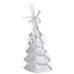 Vacchetti - bougie  la paraffine d'arbre d'argent cm8h22, 5