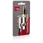 Vacuvin - bouchon champagne acier brosse