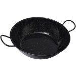 Poele profonde avec anses acier emaille 36cm