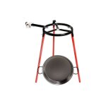 La valenciana - set rchaud d : 30 cm 3 pieds + plat  palla d : 42 cm