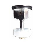 Valentin - clapet à ailettes bonde à tirette de lavabo, d. 39 mm, laiton chromé Valentin - clapet à ailettes bonde à tirette de lavabo, d. 39 mm, laiton chromé