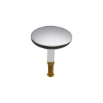 Valentin - clapet rentrant pour vidage de baignoire, diamtre 43 mm, laiton