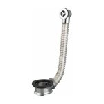 Valentin - intercalaire de bonde diamtre 26 mm pour paisseur diamtre cuve 4  19 mm en laiton chrom ...