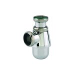 Valentin - siphon de lavabo chrom� r�glable - 1'1 / 4 - diam�tre 32 mm