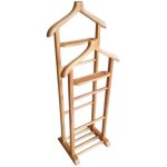 Valet de chambre carlijn h120cm bois massif clair