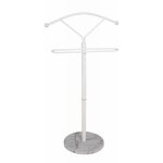 Valet de chambre design 'marbro' 105cm blanc