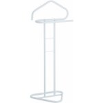 Valet camilo, en mtal laqu blanc