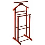 Valet de nuit 47x36x102 cm en bois massif marron