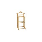 M&s - valet de nuit double 48x36x97 cm en bambou naturel