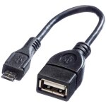Cble usb usb 2. 0 usb - micro - b mle, usb - a femelle 0. 15 m noir blind 11. 99. 8311 s368162 - value ...