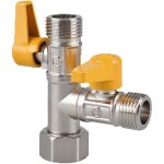Valve 3 voies en laiton 3 voies valve de douche en vanne 3 voie raccord t robinet wc 3 voies douchette ...