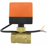 Vurahome - vanne 2 voies motorisee vanne spherique electrique 220v electrovanne normalement ouverte 1 ...