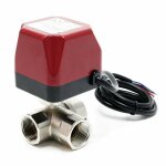 Vanne 3 voies motorise motovanne lectrovanne zone dn20 26. 9 mm (3 / 4') 220vac