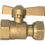 Vanne acs �crou 20x27 femelle 15x21 avant ou apr�s compteur - ezfitt europe