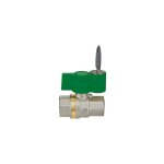Robinet � boisseau sph�rique galaxy key avec serrure � cl� dimensions : 1 / 2  dn 15 pn 63