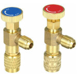 Vanne de charge de refrigerant r12 r410, soupape de securite de liquide refrigerant de climatisation ...