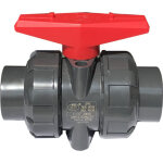 Vanne double union � coller diam 40 mm vanne boisseau pvc robinet boisseau sph�rique robinet a bille ...