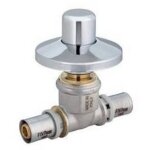 Vannes encastr�es sous pl�tre avec manchon dimensions : 20 x 20