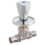 Vannes encastr�es sous pl�tre avec volant dimensions : 16 x 16