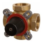 Thermador - vanne m�langeuse laiton 4 voies thermomix kvs 6, 3 - femelle 3 / 4