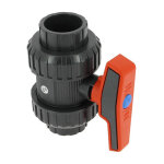 Vanne pvc pression femelle - femelle �32 mm ? syst�me antiblock ? faible couple de man?uvre ? r�sistante ...