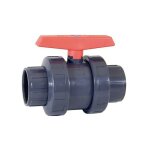 Suinga - vanne pvc 63. vanne double union pvc  coller 63 ff. robinet  boisseau sphrique,  63 mm, ...